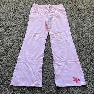 Vintage Gymboree light pink bow pants Sz 12